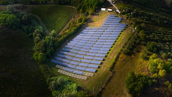 Solar PV farm