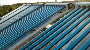 A solar water heating system